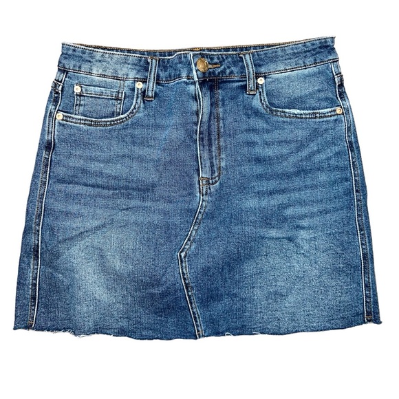 STS Blue Womens Emily Raw Cut Hem Mini Skirt - Picture 2 of 5